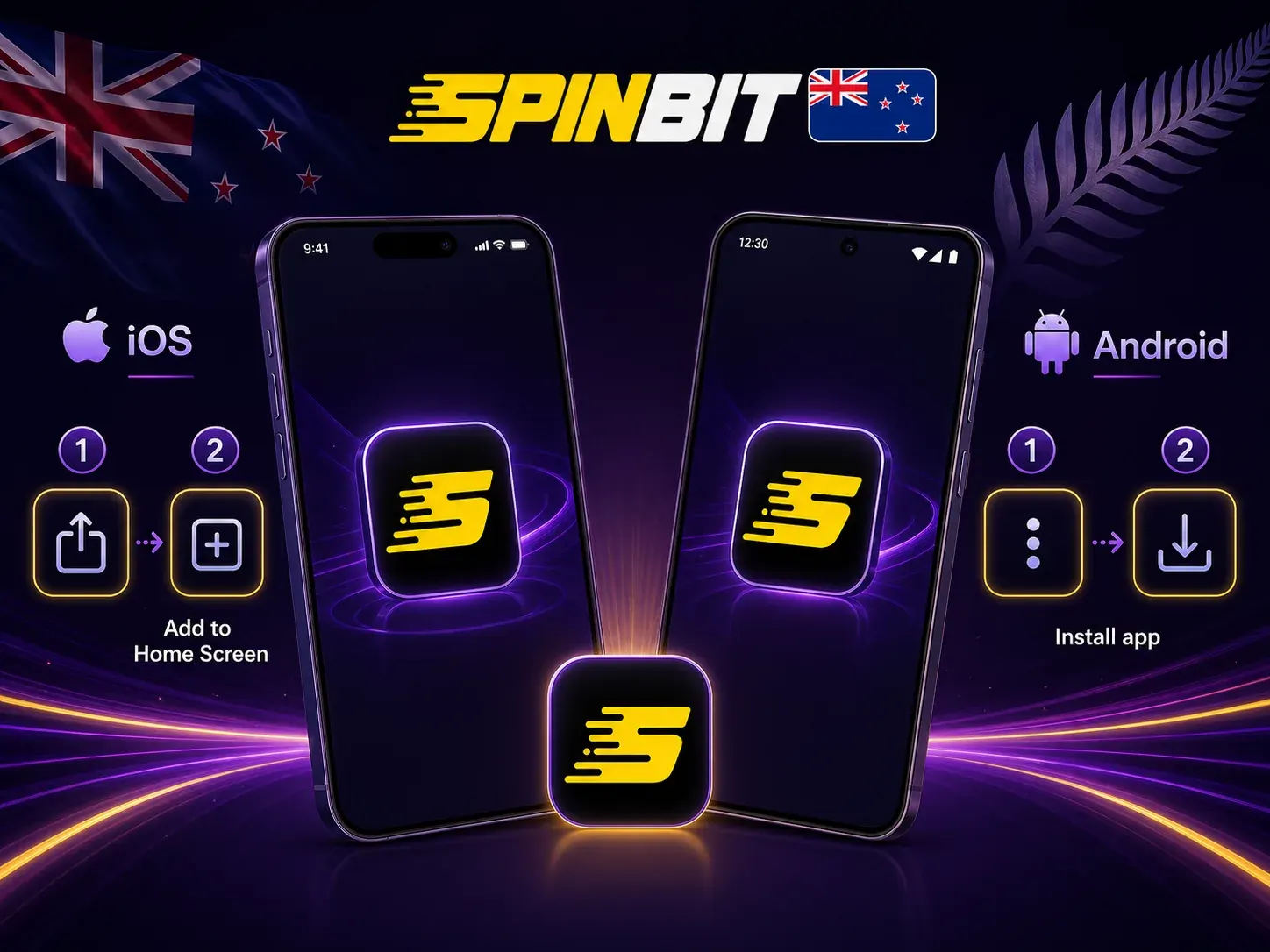 SpinBet New Zealand mobile app install steps for iOS and Android